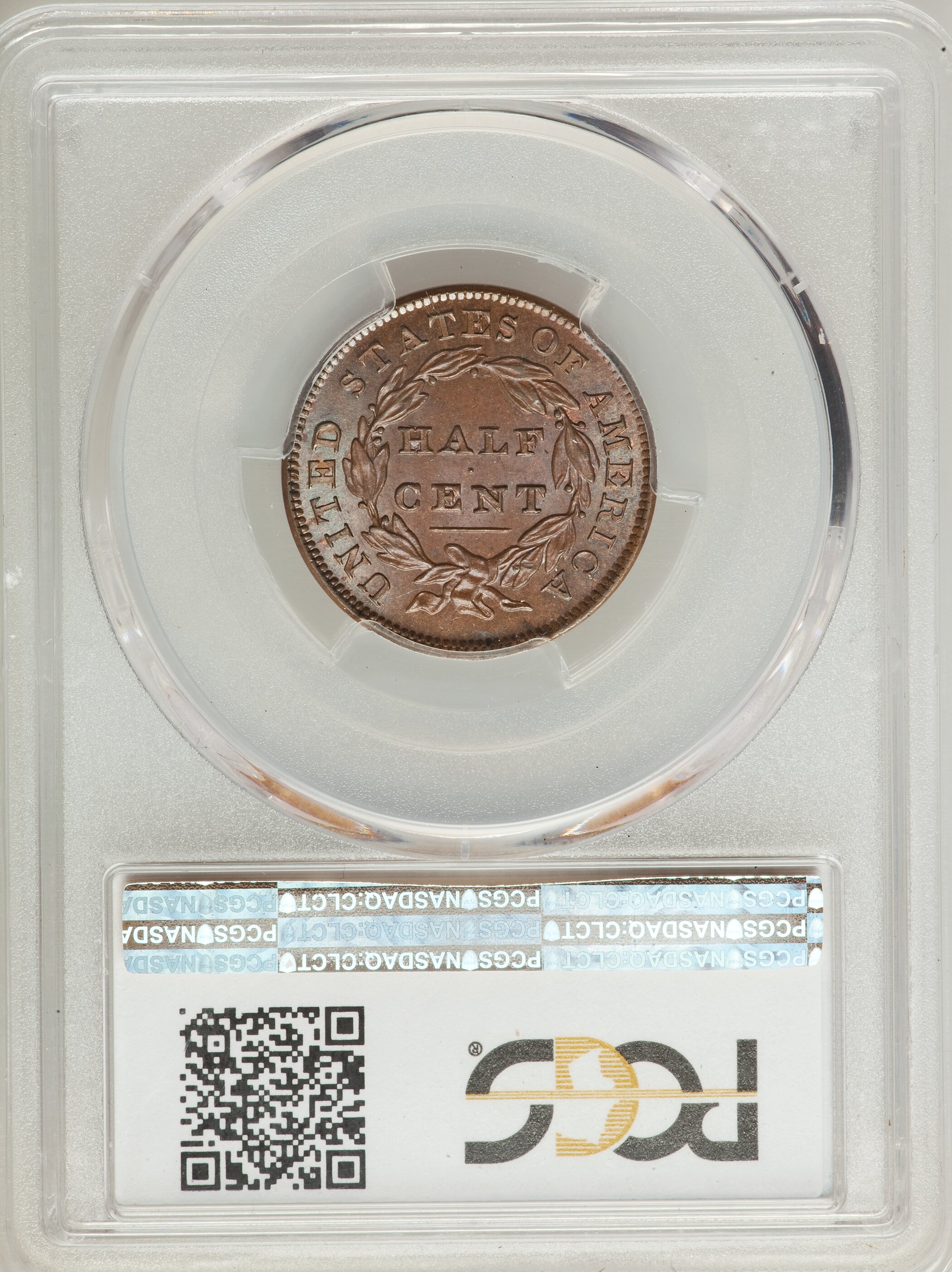 1832 1/2c C-2 MS BN MS62 BN thumbnail 16