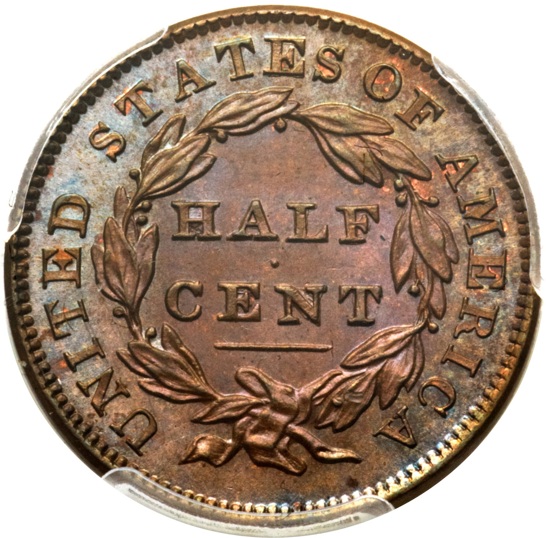 1832 1/2c C-2 MS BN MS62 BN thumbnail 17