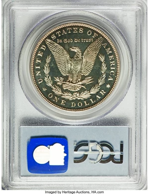 image for: 1897 $1 PR66 Deep Cameo PCGS....