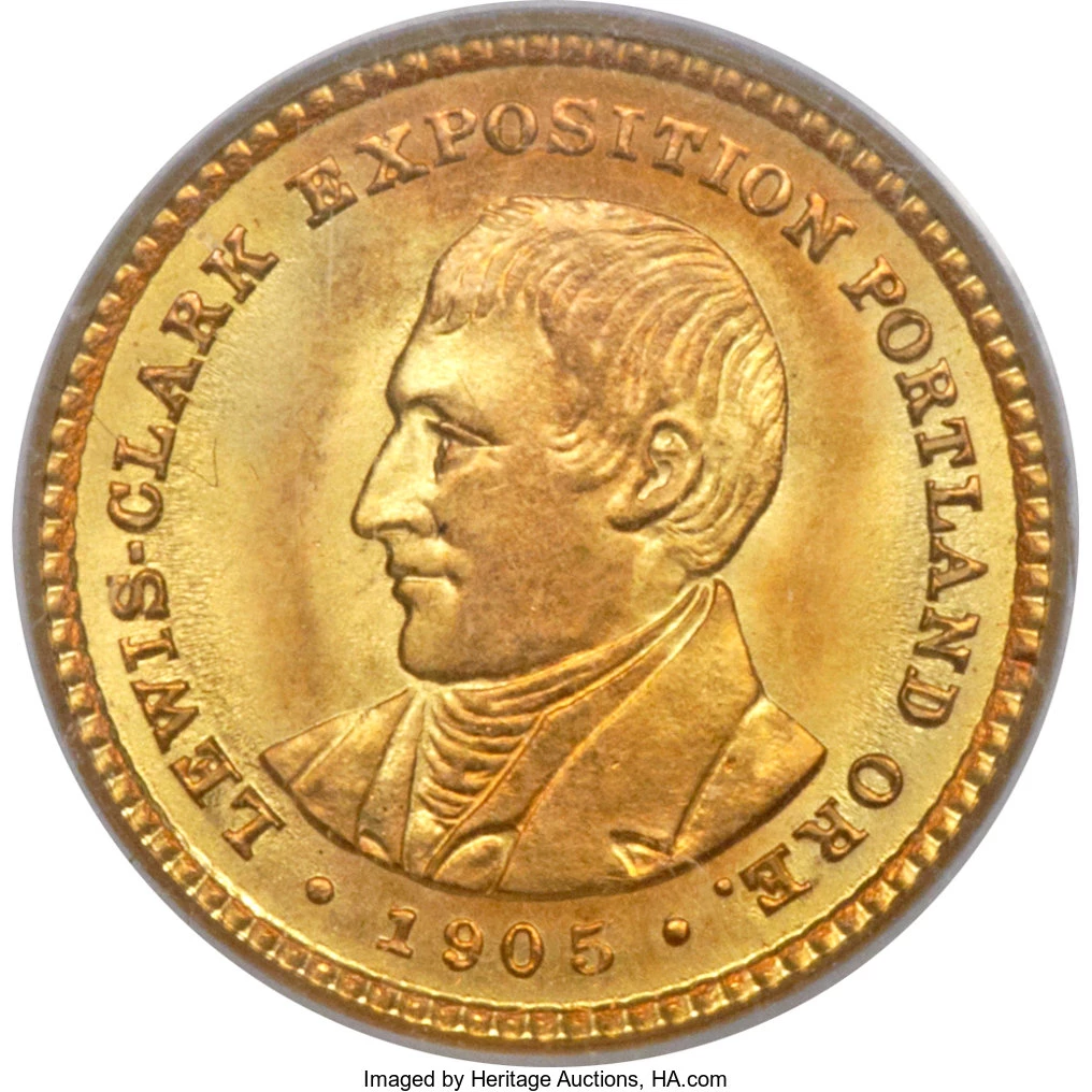 1854 TYPE 1 G$1 MS, Coin Explorer