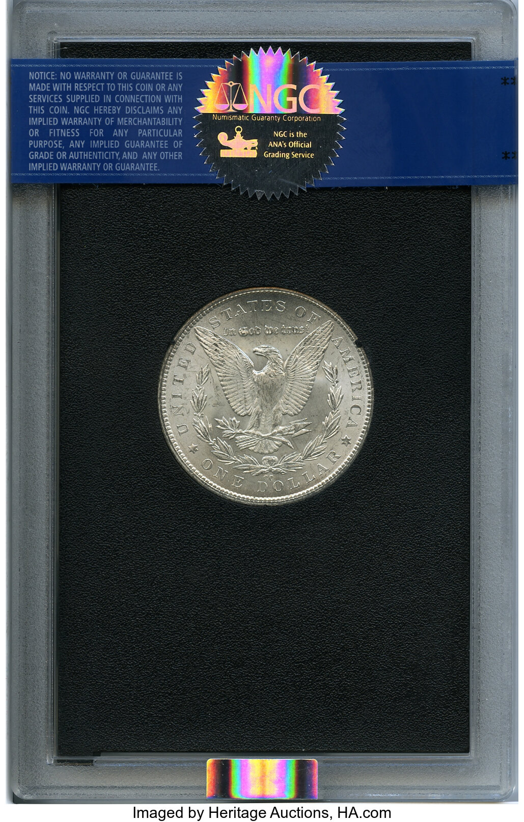 1879-CC $1  GSA Hoard, Hard package, Capped Die MS63 CAC thumbnail 23
