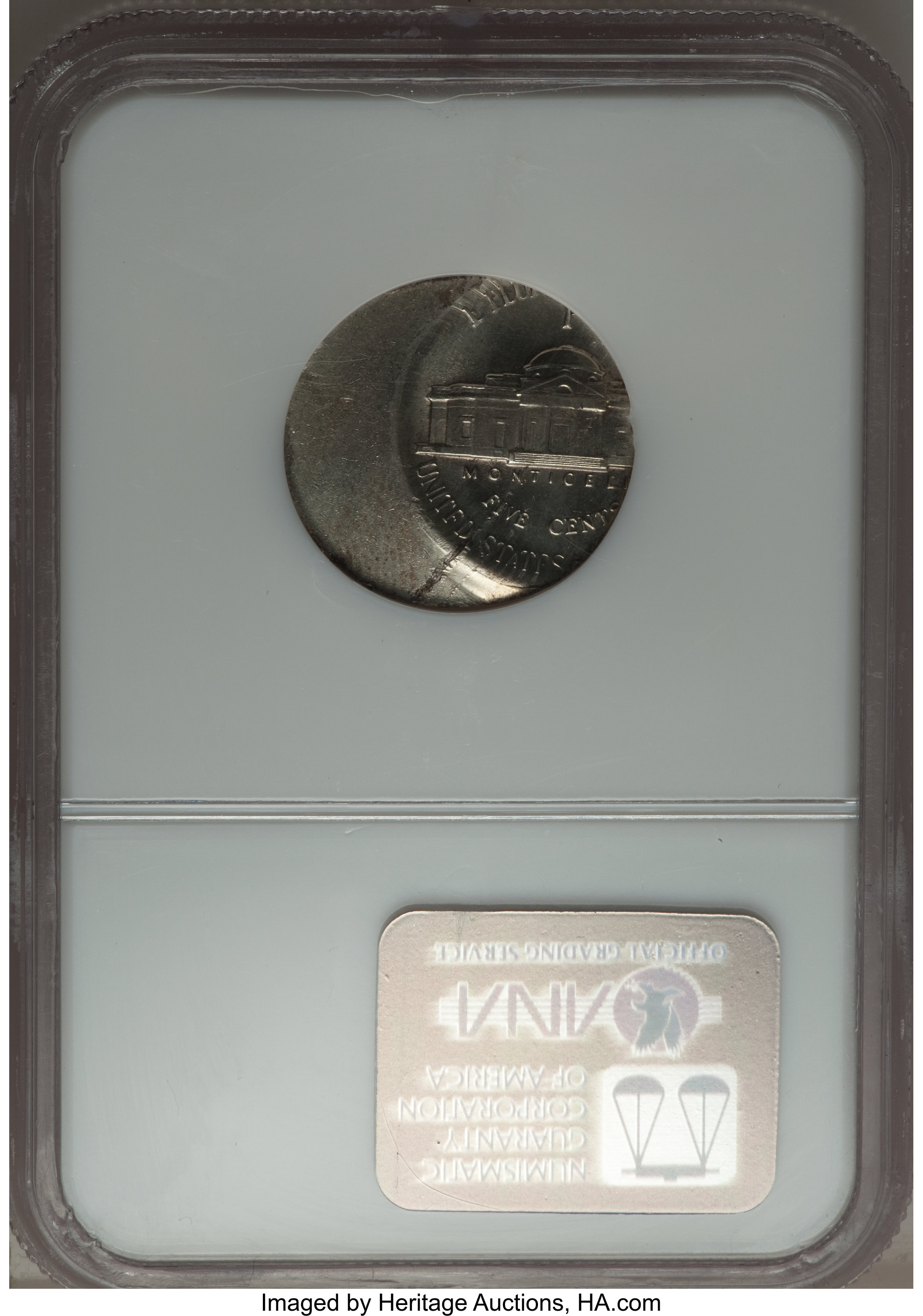 1942-P 5c Type 2, Silver MS FS MS62 FS thumbnail 2