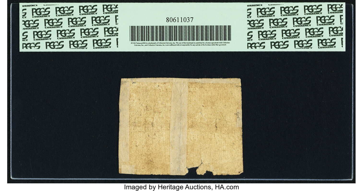 image for: South Carolina March 6, 1776 3 Pounds Fr. SC-124. PCGS Fine 15 Apparent....