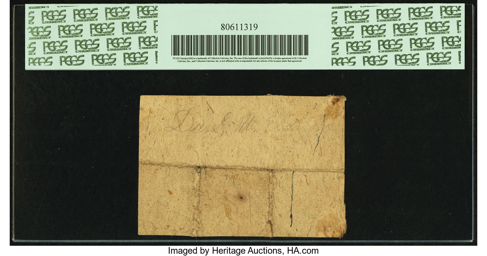 image for: Virginia October 7, 1776 $5 Fr. VA-107. PCGS Very Fine 25 Apparent....