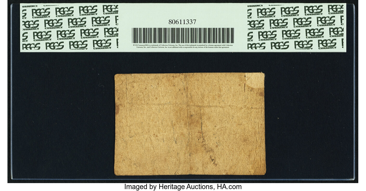 image for: Virginia October 20, 1777 $4 Fr. VA-126. PCGS Very Fine 20 Apparent....