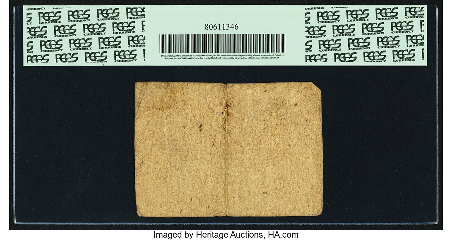 image for: Virginia May 4, 1778 Printed Date $2/3 Thick Paper Fr. VA-143b. PCGS Very Fine 25 Apparent....