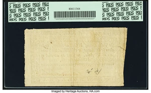 image for: Virginia October 15, 1778 $100 Fr. VA-163. PCGS Extremely Fine 40 Apparent....