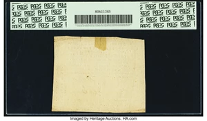 image for: Virginia March 1, 1781 $80 Thick Paper. Fr. VA-205b. PCGS About New 50 Apparent....