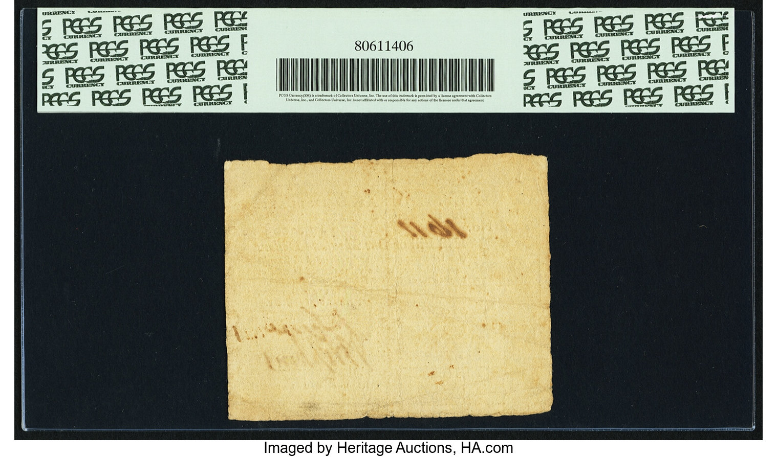 image for: Virginia May 7, 1781 $1000 Fr. VA-222. PCGS Very Fine 30....