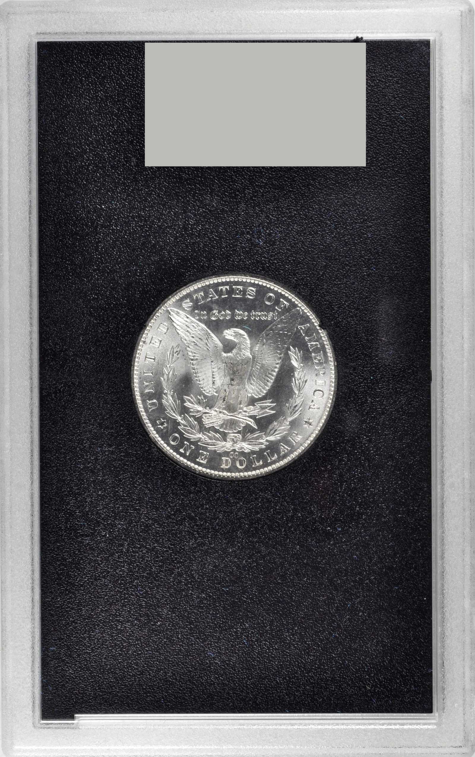 1882 CC GSA Hoard, Hard package One Dollar MS Values | Greysheet