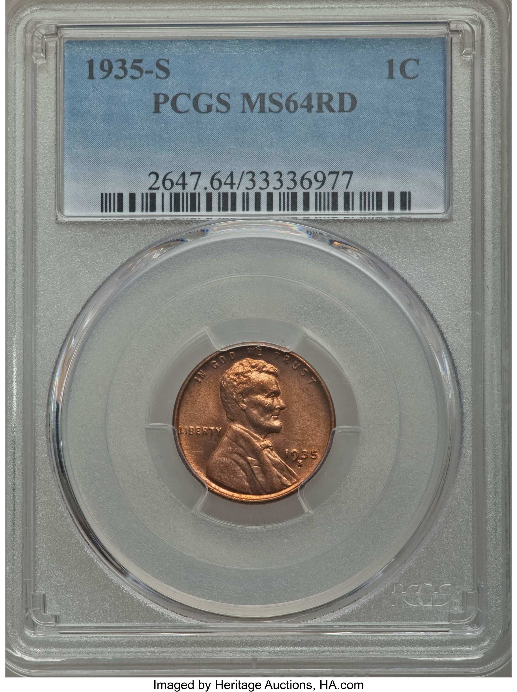 1935-S 1c MS RD MS64 RD thumbnail 19