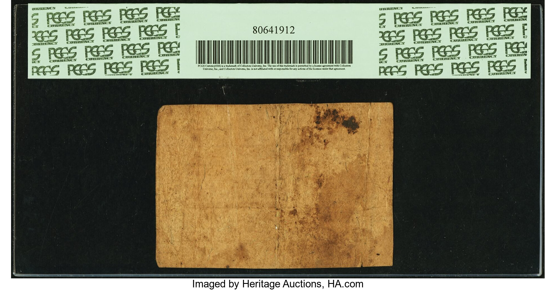 image for: Virginia July 17, 1775 £3 PCGS Apparent Very Fine 25....