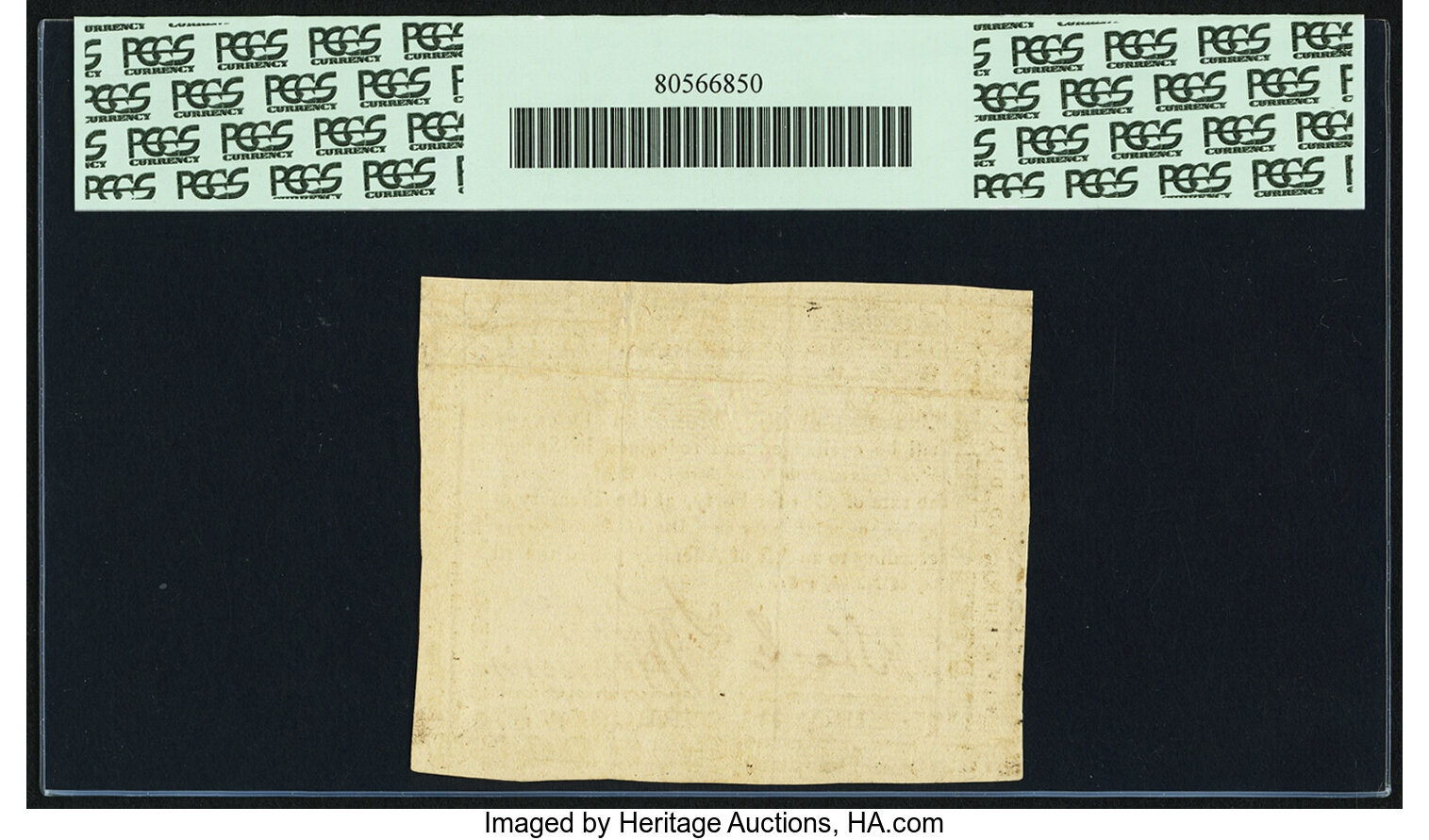 image for: Virginia March 1, 1781 $500 printed on thick laid paper PCGS Apparent Choice About New 55....