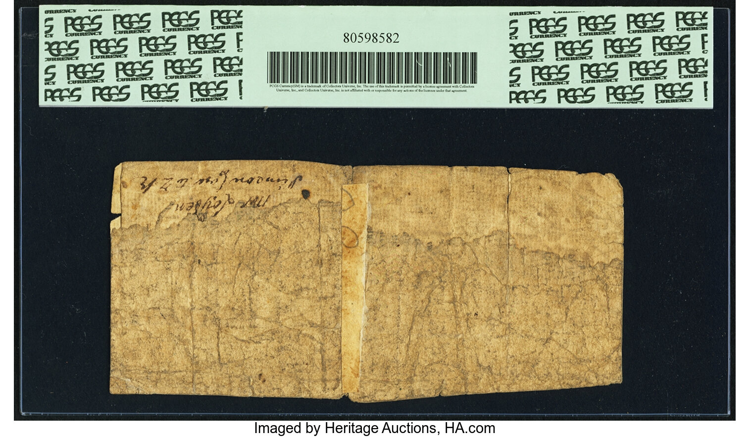 image for: New Hampshire June 20, 1775 6s PCGS Apparent Very Good 8....