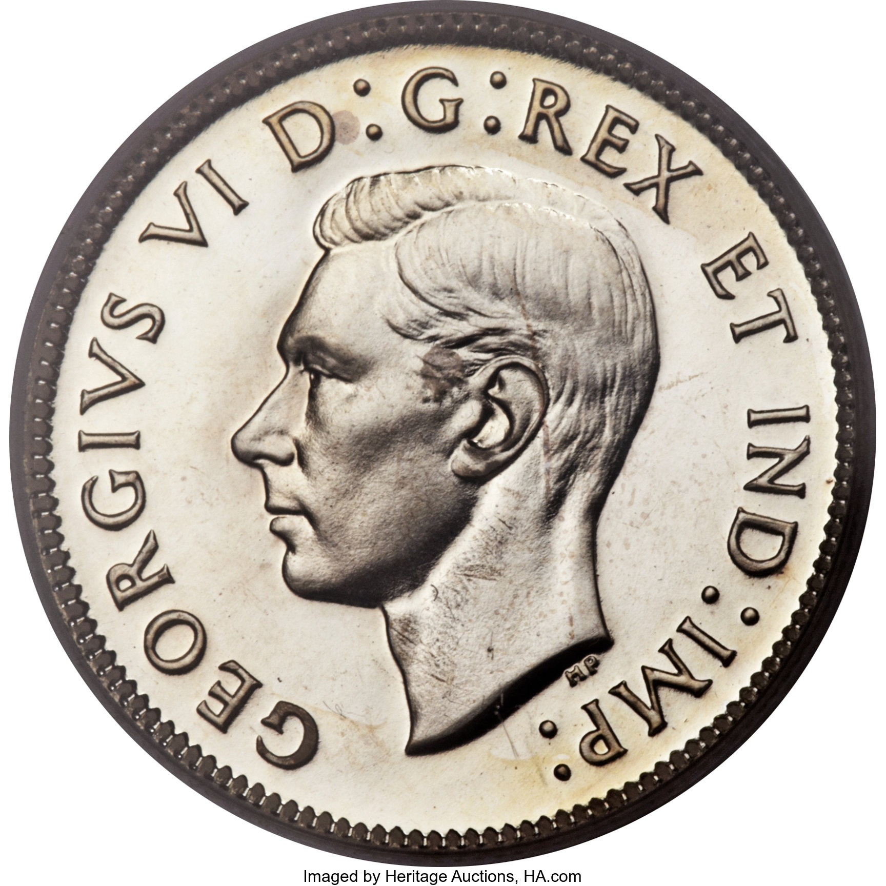 image for: George VI Specimen 25 Cents 1946 SP65 PCGS