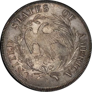 image for: $1 1797 10 X 6 STARS. PCGS MS64 CAC