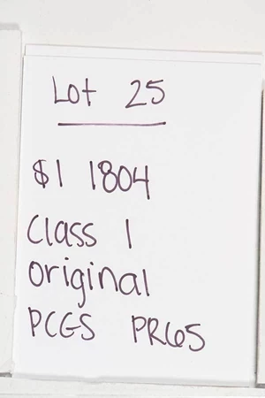 image for: $1 1804 CLASS I ORIGINAL. PCGS PR65