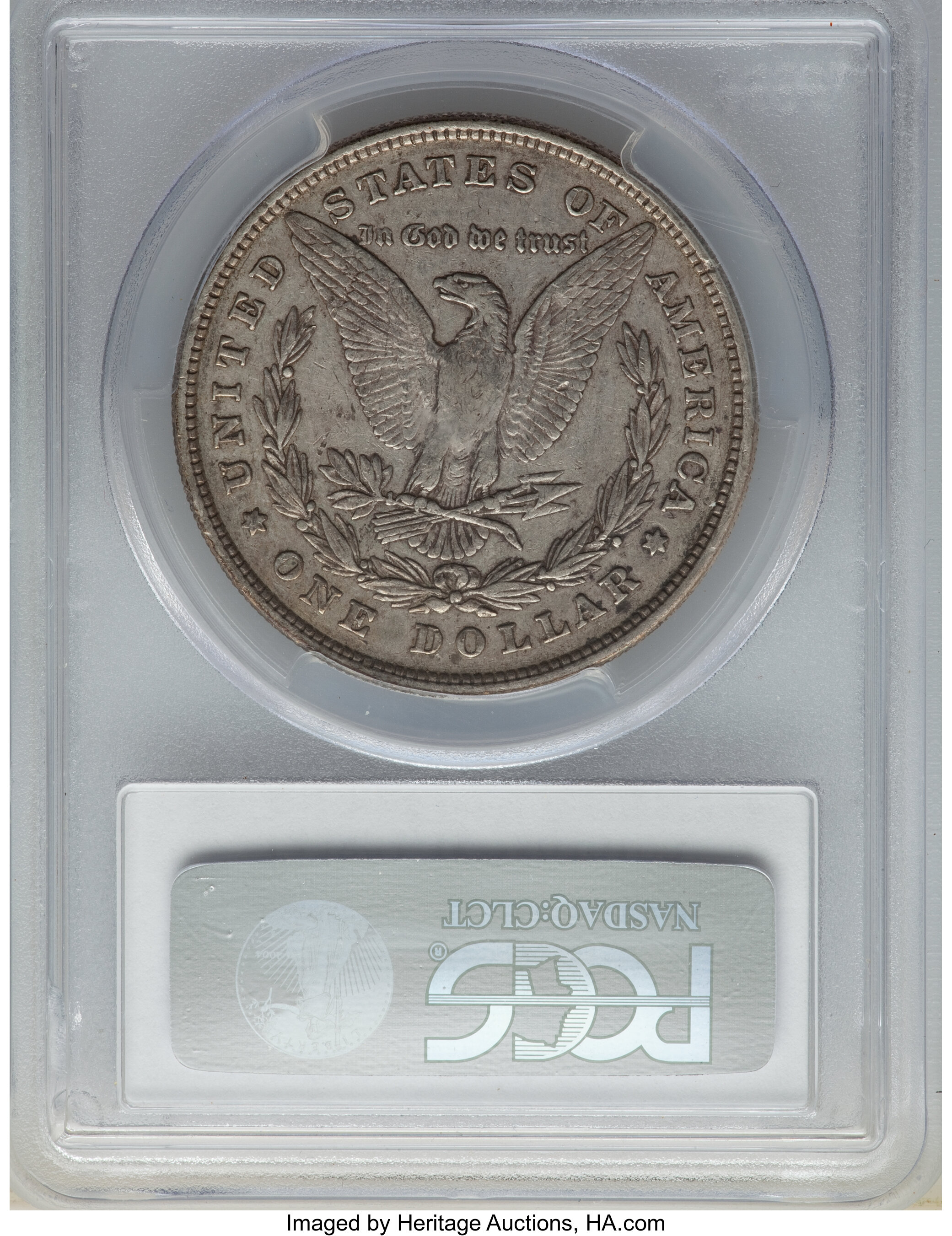 image for: 1878 8TF $1 VAM 14.9, Tripled Eyelid XF45 PCGS. PCGS Population: (8/10). NGC Census: (0/2). XF45. ...