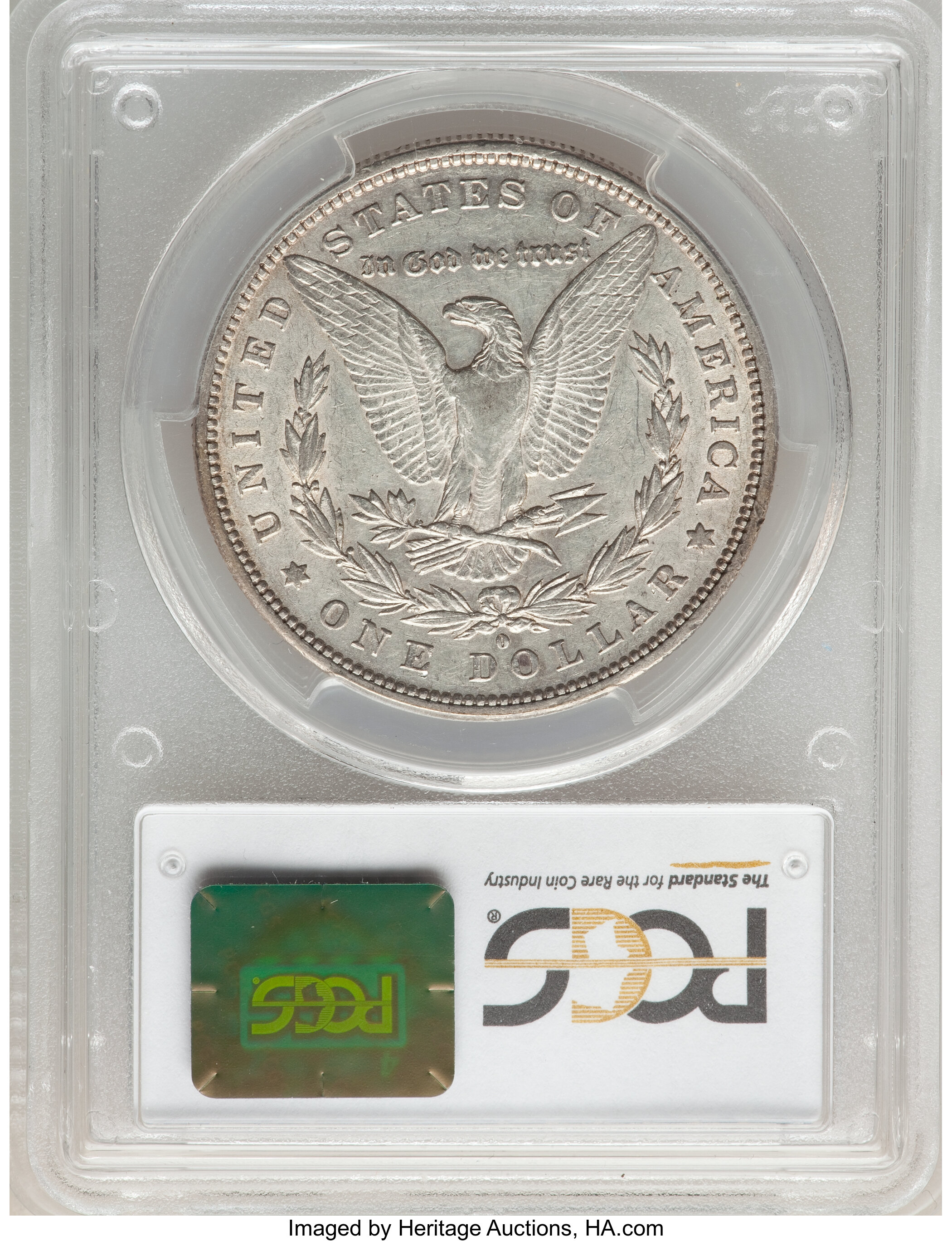 1879-O/O $1  O/Horizontal O, VAM-28 AU50 thumbnail 10