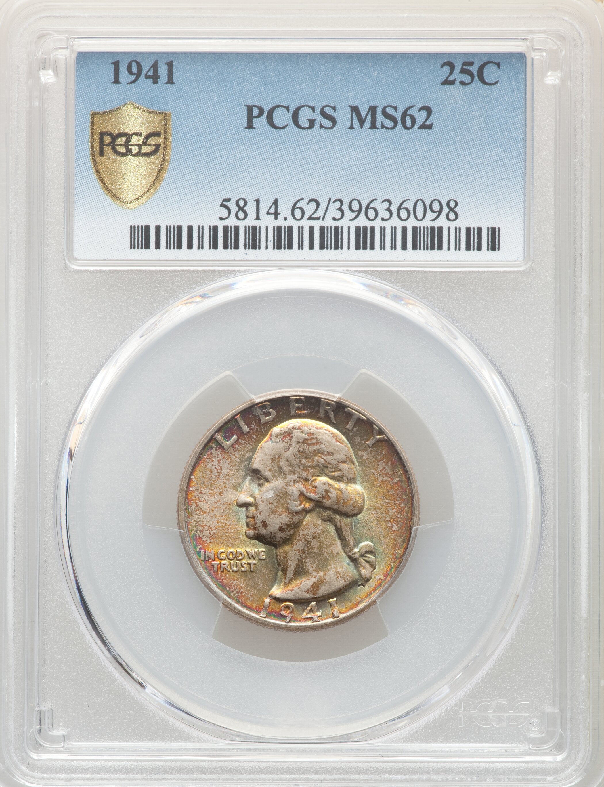 1941 25c G6 thumbnail 25