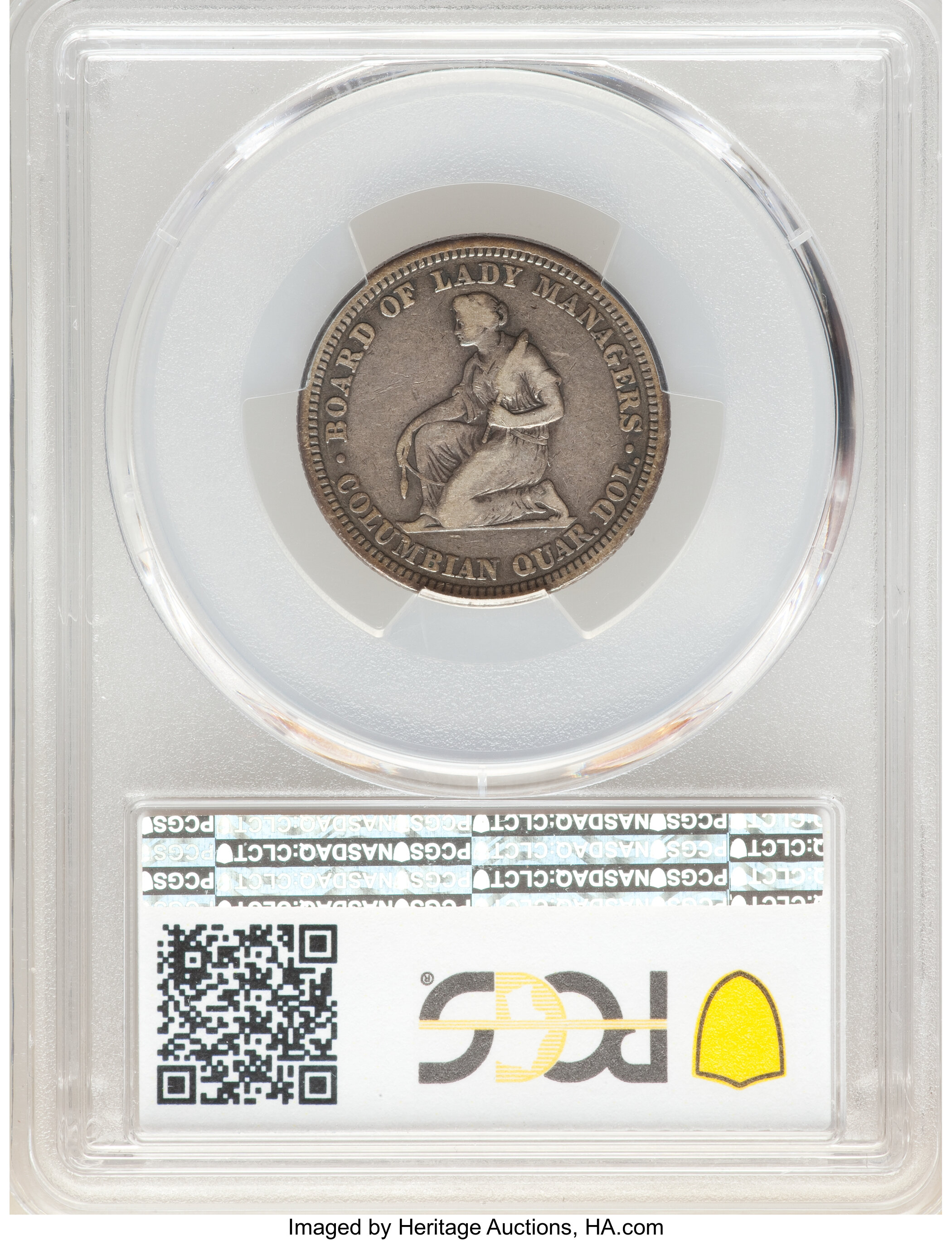 1893 25c Isabella F12 CAC thumbnail 2