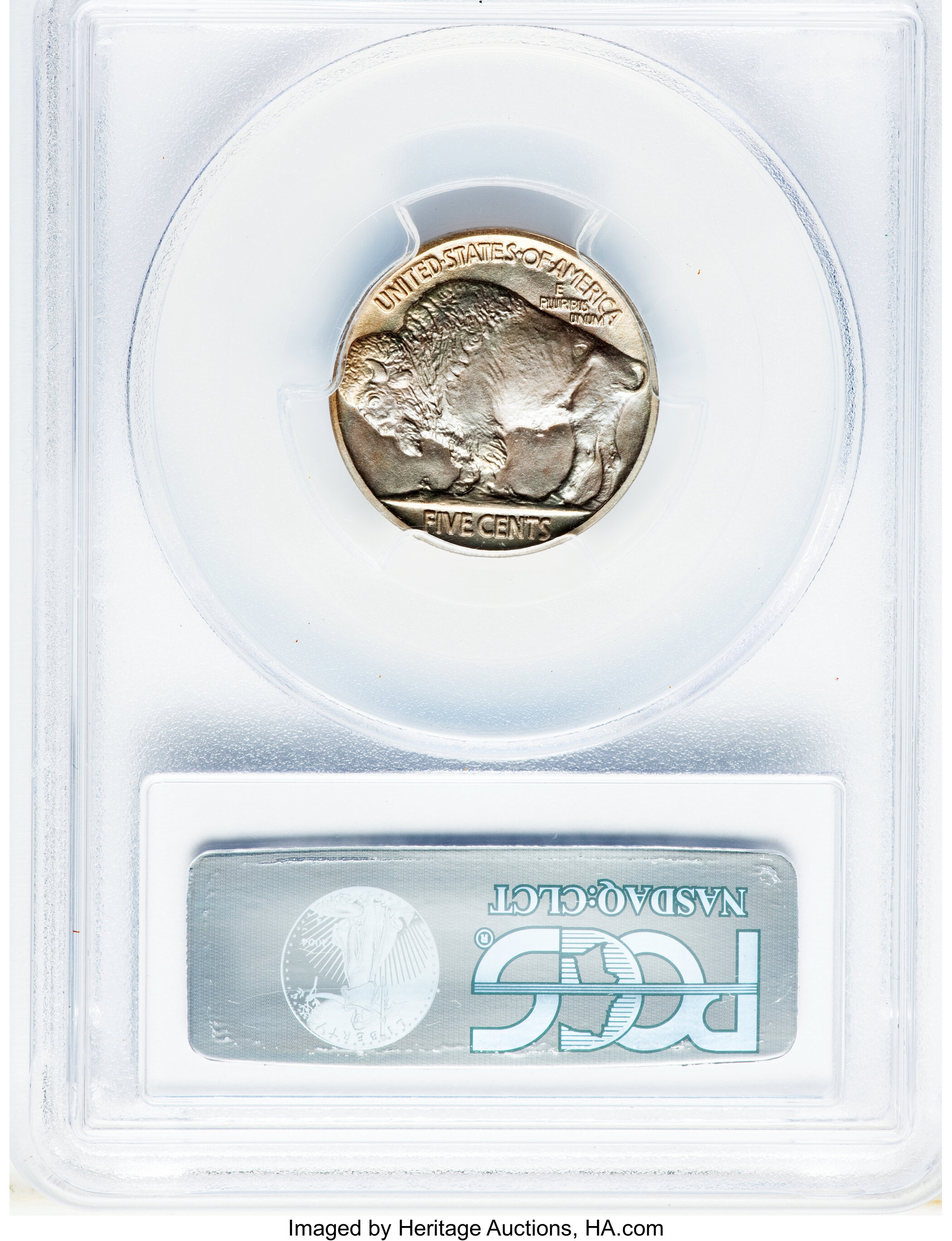 1913 5c Buffalo, Matte Finish, Type 2 PR68 CAC thumbnail 13
