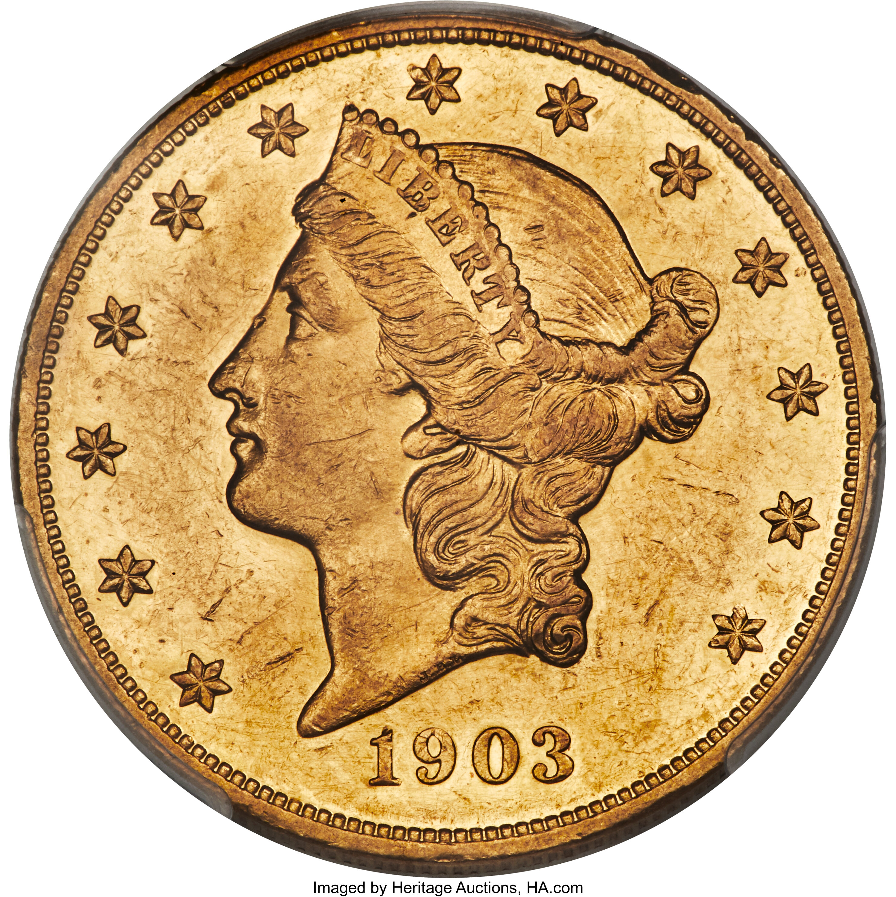 image for: 1903 $20 PR53 PCGS. JD-1, R.4....