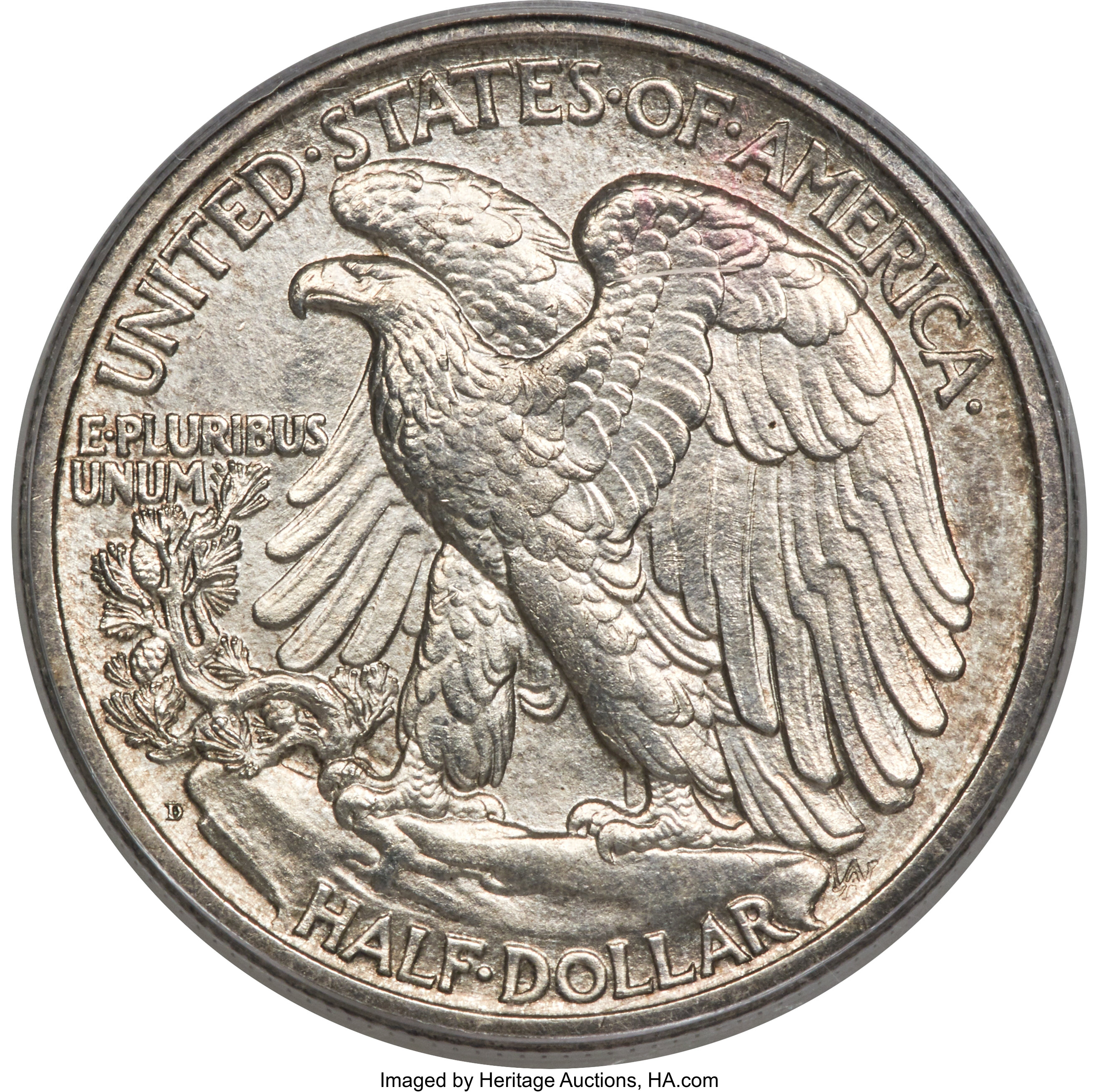 1919-D 50c MS61 thumbnail 3