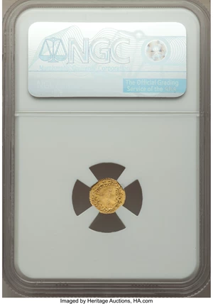 image for: 1881 25C Indian Round 25 Cents, BG-886, High R.5, MS64 NGC....