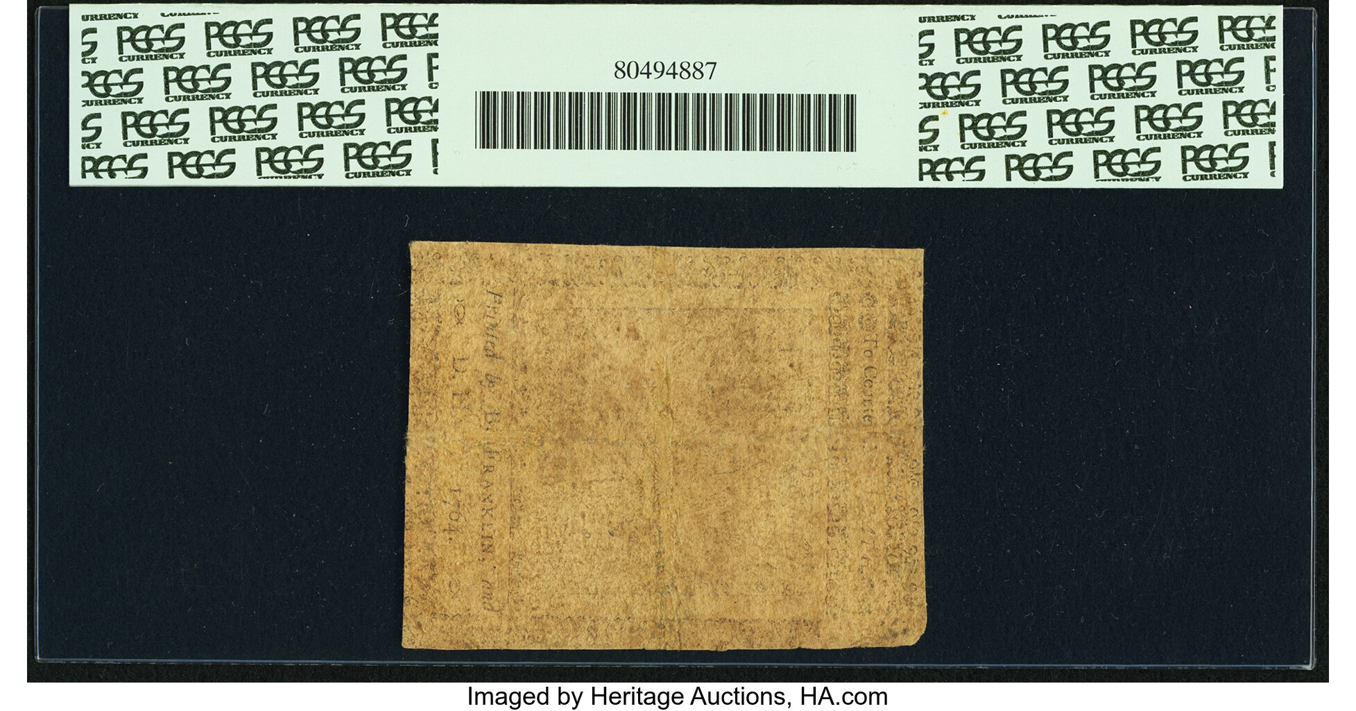 image for: Pennsylvania June 18, 1764 1s PCGS Apparent Fine 12....