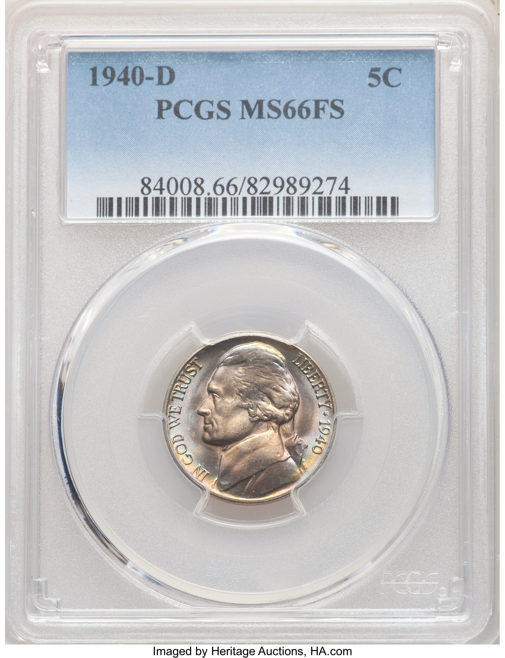 1940-D 5c MS FS MS66 FS thumbnail 11