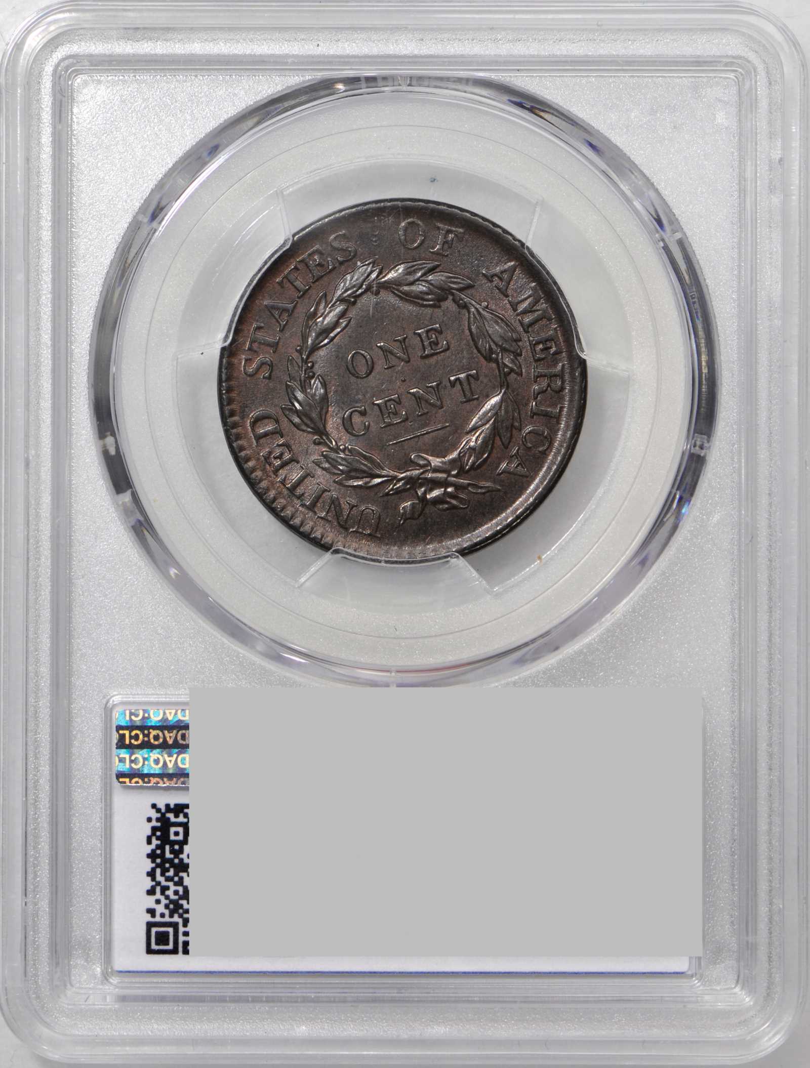 image for: 1817 Matron Head Cent. N-10. Rarity-1. Noyes Die State-C/B. MS-62BN (PCGS).