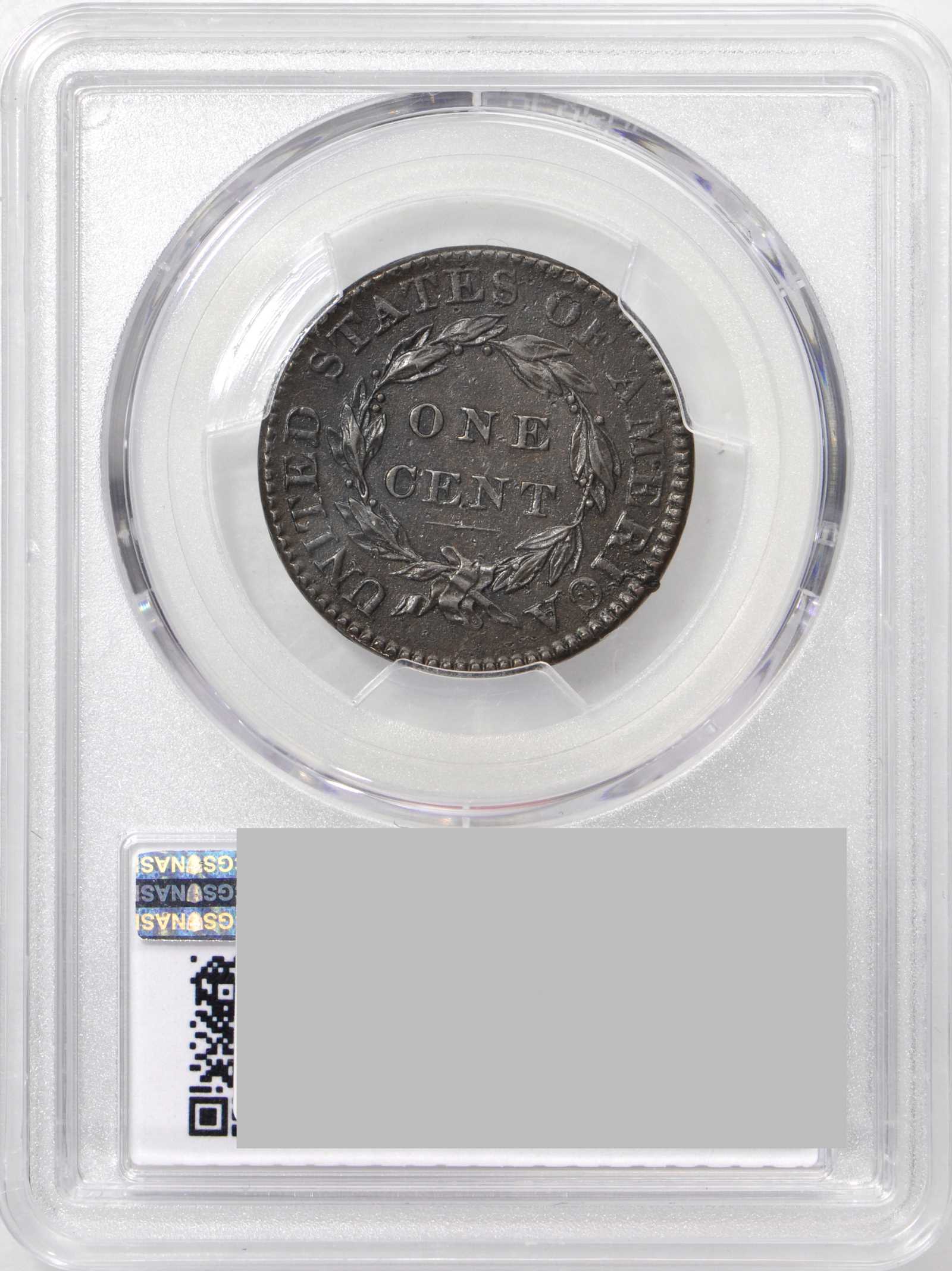 image for: 1820/19 Matron Head Cent. N-2. Double Profile. Rarity-2. Noyes Die State-A/A. AU Details—Environmental Damage (PCGS).