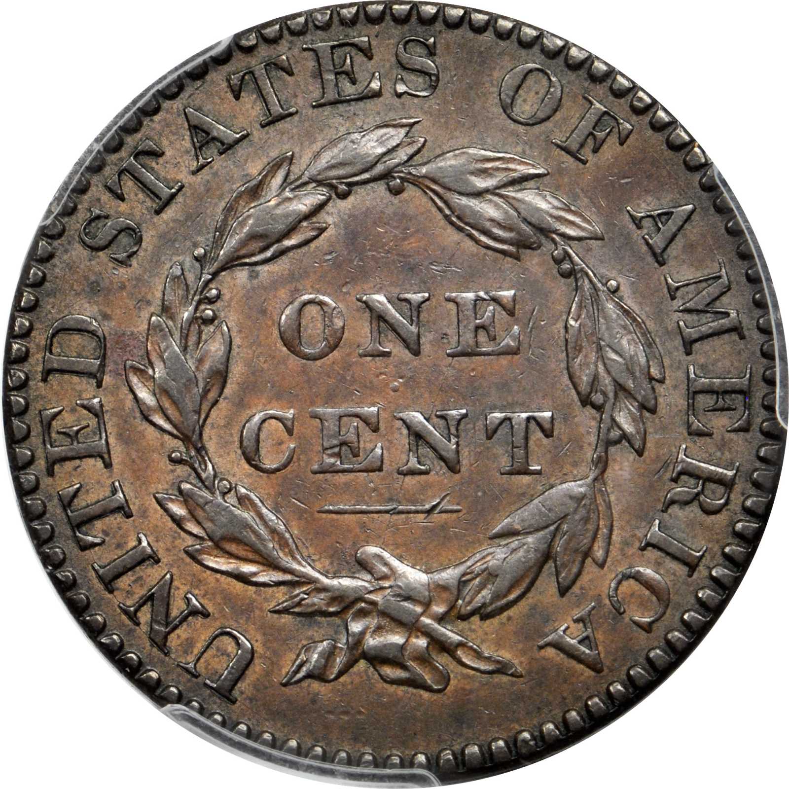 image for: 1822 Matron Head Cent. N-8. Rarity-4. Noyes Die State-A/C. EF-45 (PCGS).
