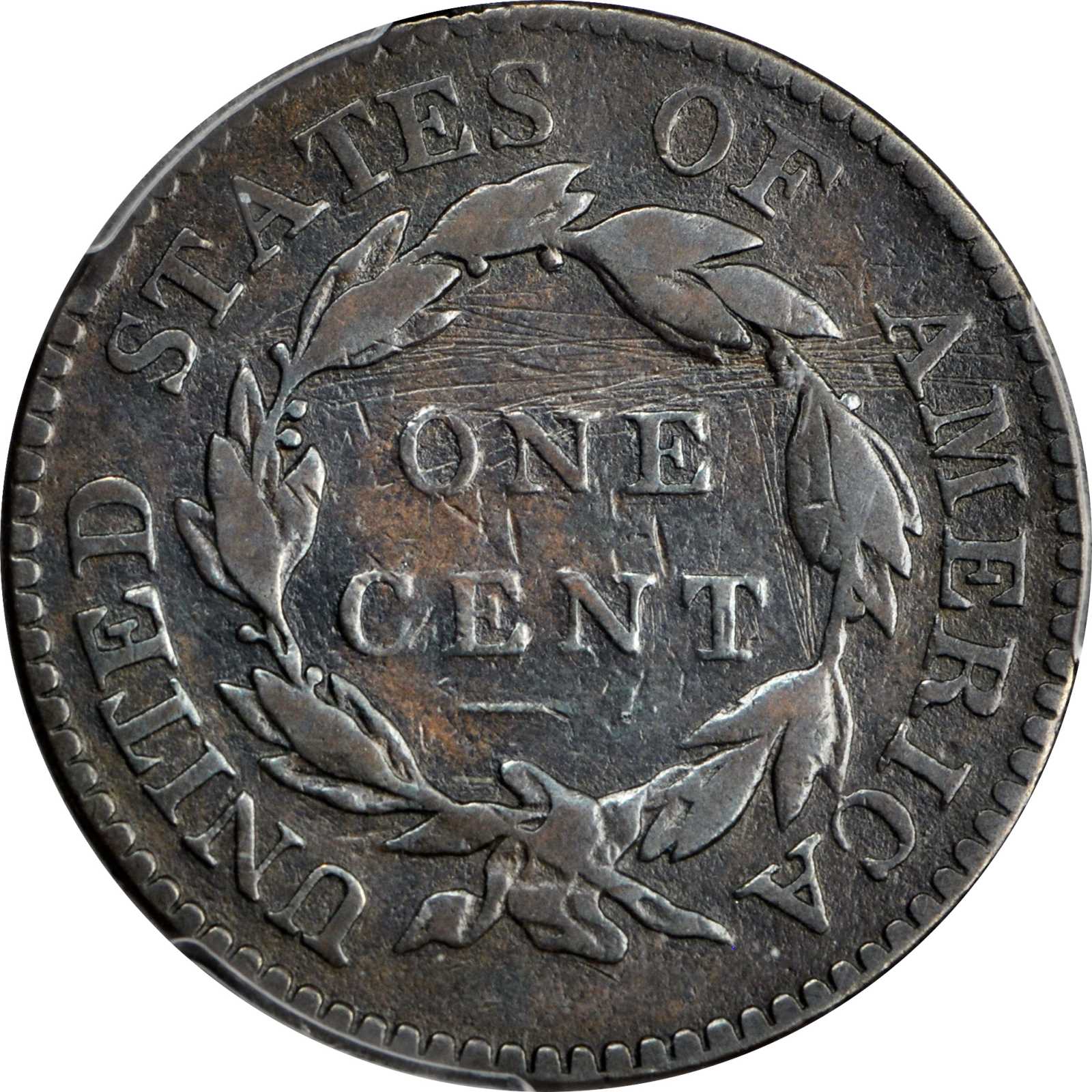image for: 1818 Matron Head Cent. N-4. Rarity-4. Noyes Die State-B/A. Fine Details-Tooled (PCGS).