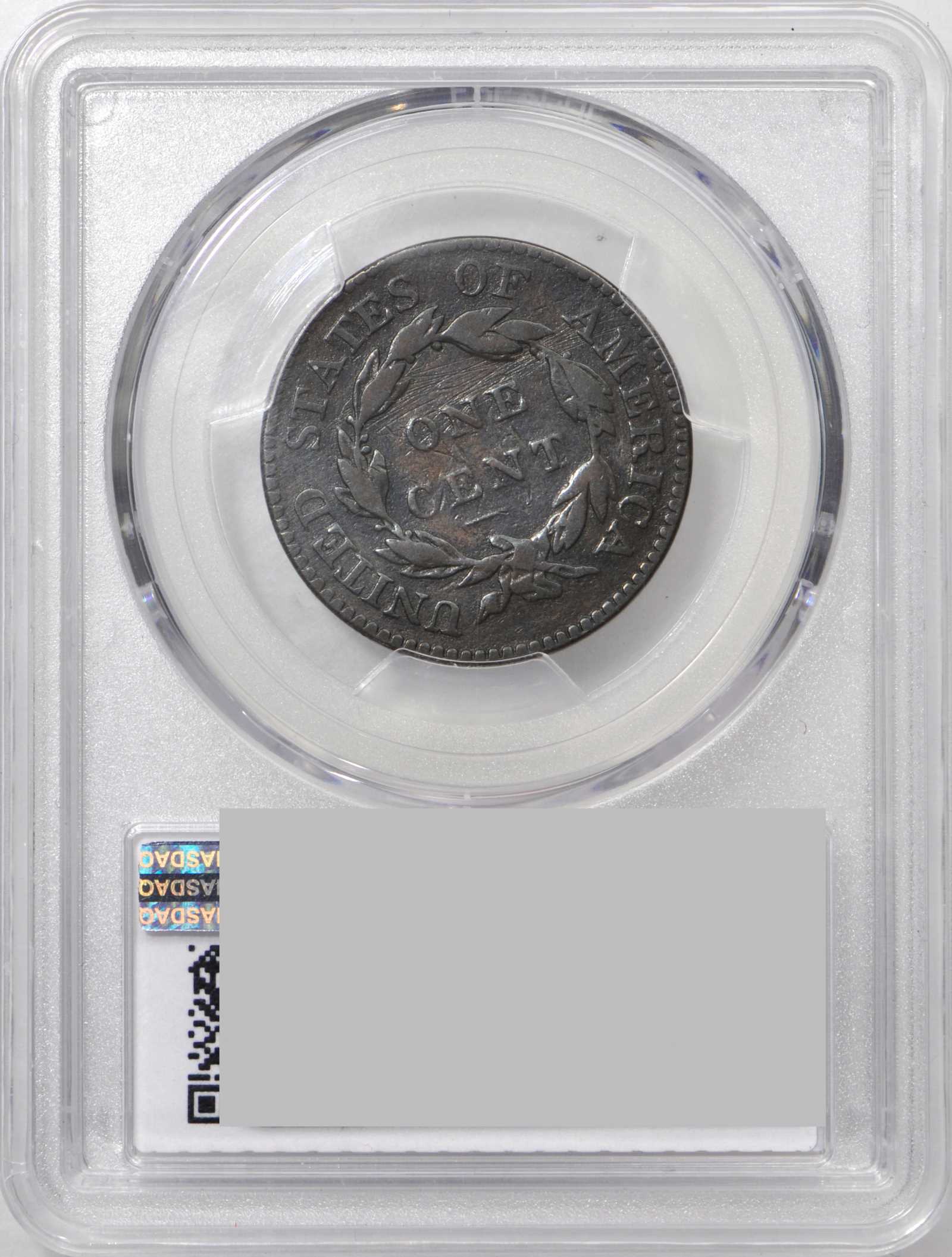 image for: 1818 Matron Head Cent. N-4. Rarity-4. Noyes Die State-B/A. Fine Details-Tooled (PCGS).