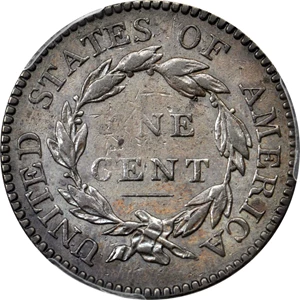 image for: 1818 Matron Head Cent. N-4. Rarity-4. Noyes Die State-D/A. EF-40 (PCGS).