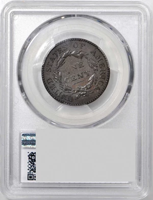 image for: 1818 Matron Head Cent. N-4. Rarity-4. Noyes Die State-D/A. EF-40 (PCGS).
