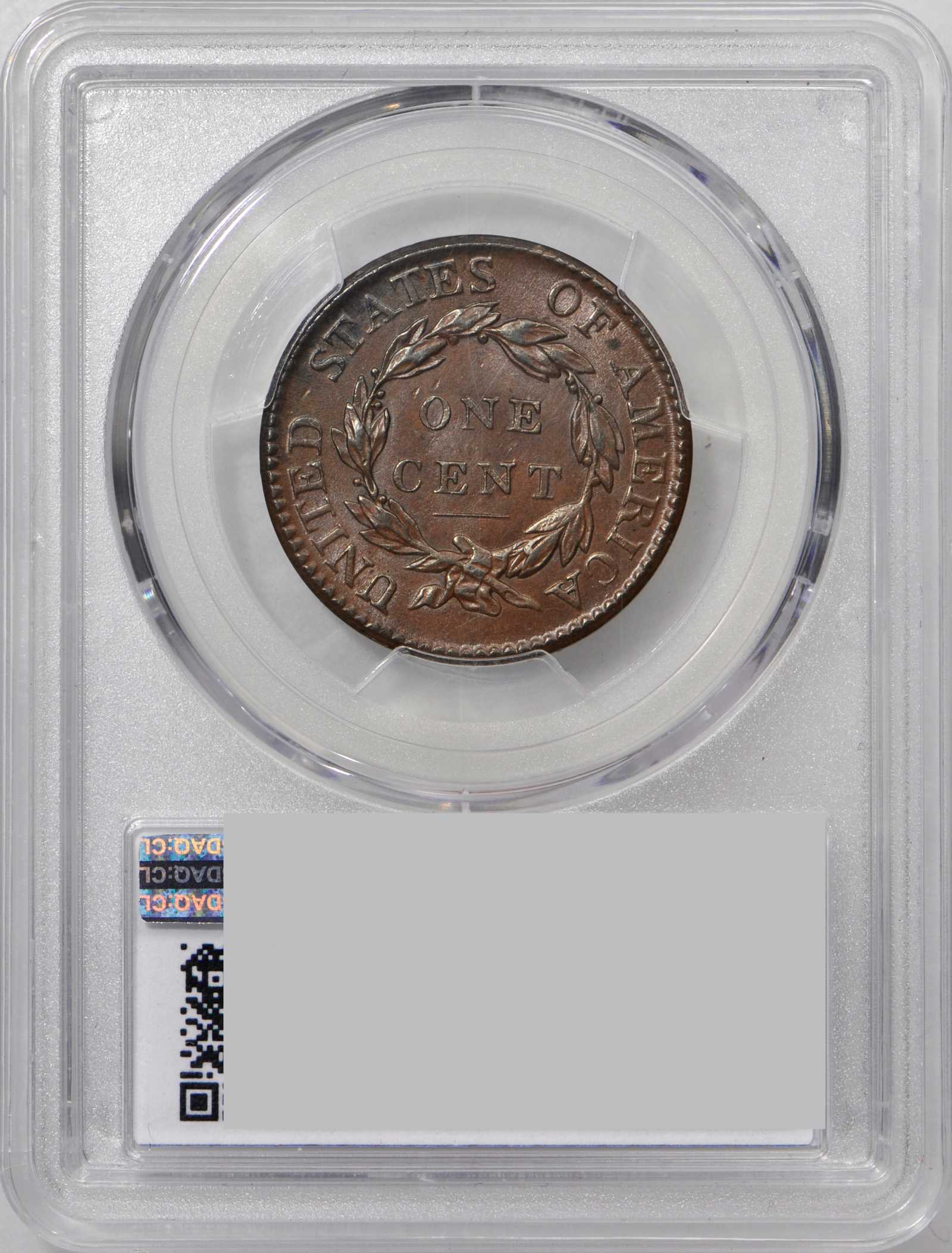 image for: 1818 Matron Head Cent. N-9. Double Profile. Rarity-3. Noyes Die State-B/B. AU-55 (PCGS).
