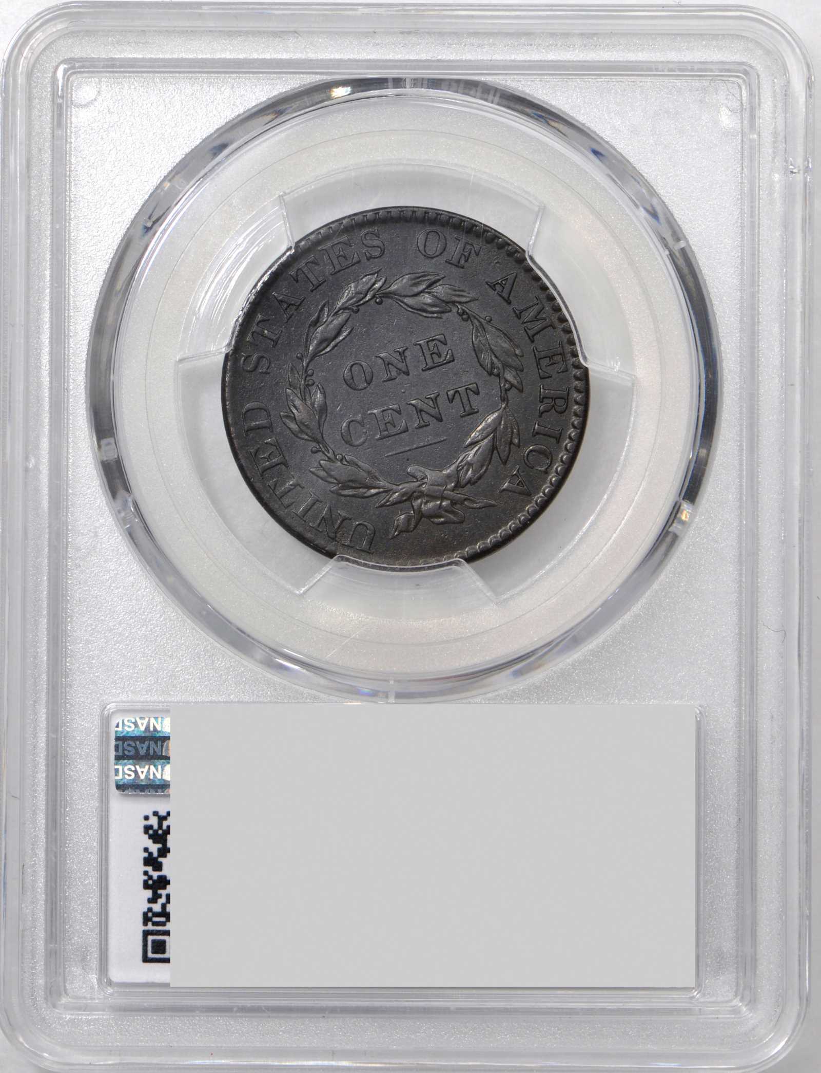 image for: 1822 Matron Head Cent. N-13. Rarity-5. Noyes Die State-C/B. EF-40 (PCGS).