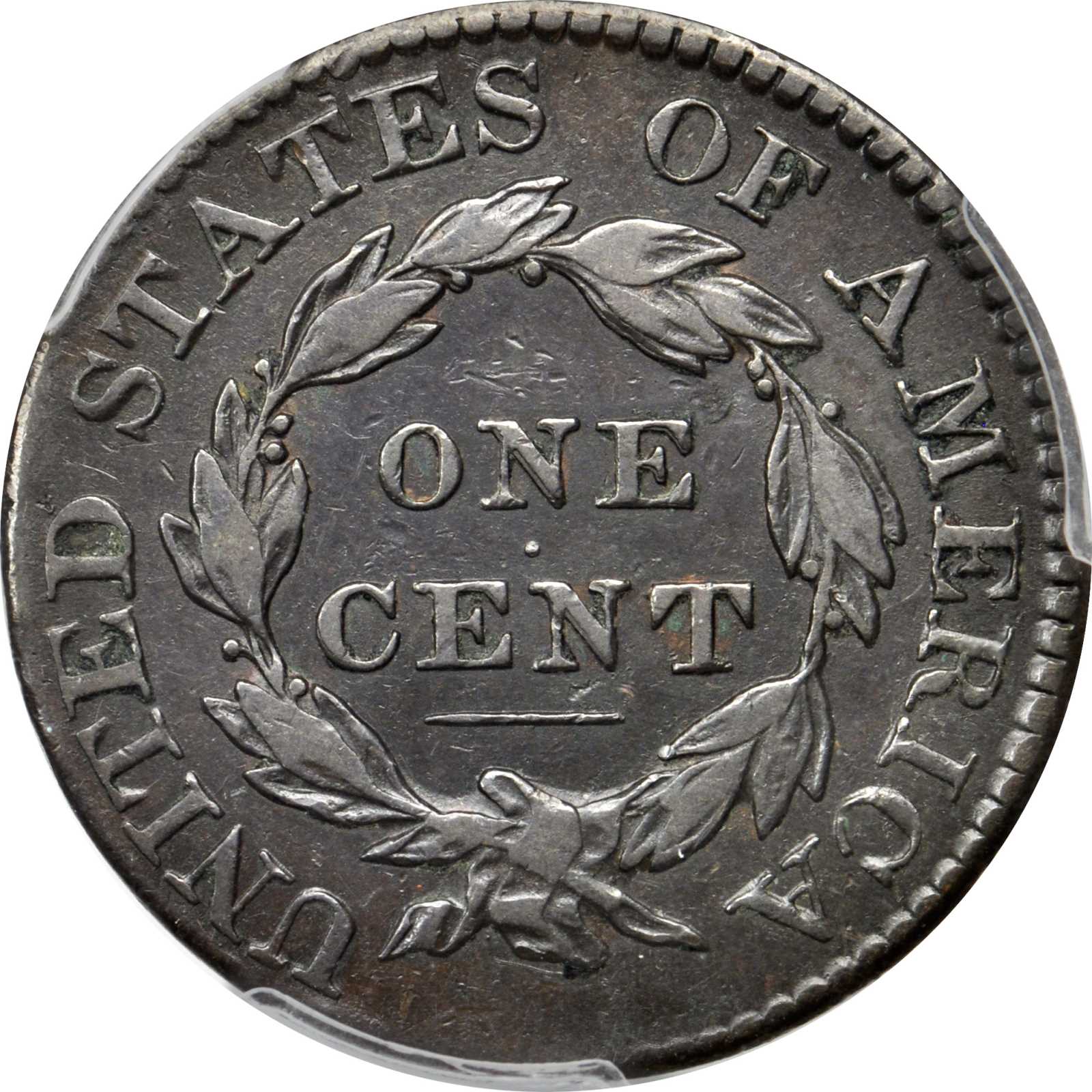 image for: 1825 Matron Head Cent. N-1. Rarity-4. Noyes Die State-B/A. VF-35 (PCGS).