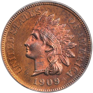 image for: 1909 Indian Cent. Proof-66 RB (PCGS). OGH.