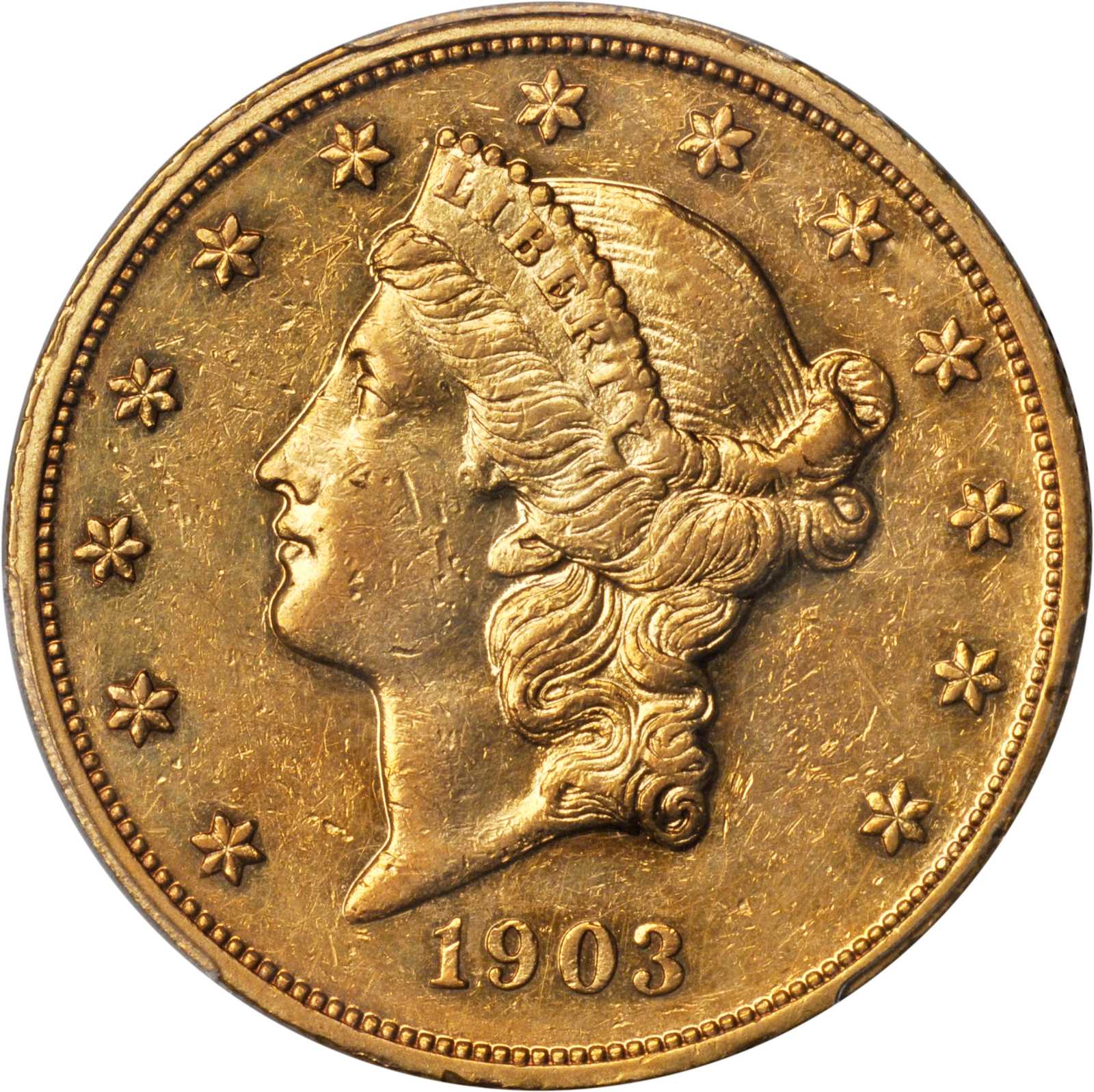 image for: 1903 Liberty Double Eagle. Proof-53 (PCGS).