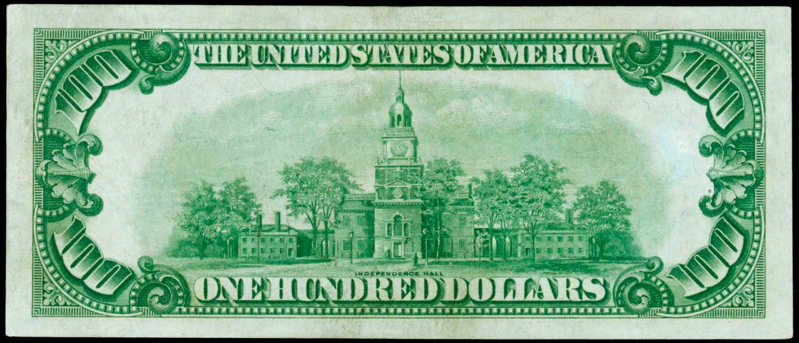 image for: Fr. 2150-B*. 1928 $100 Federal Reserve Star Note. New York. PCGS About New 53.