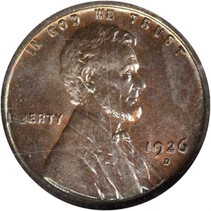 image for: 1926-D Lincoln Cent. MS-65 BN (NGC).