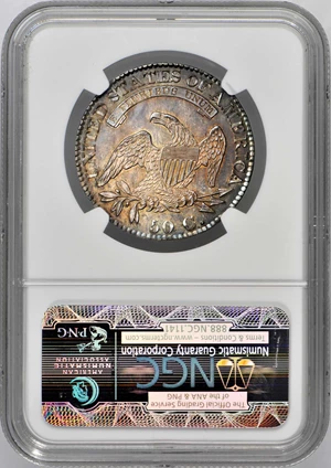 image for: 1825 Capped Bust Half Dollar. Overton-113. Rarity-8 as a Proof. Proof-66 (NGC).