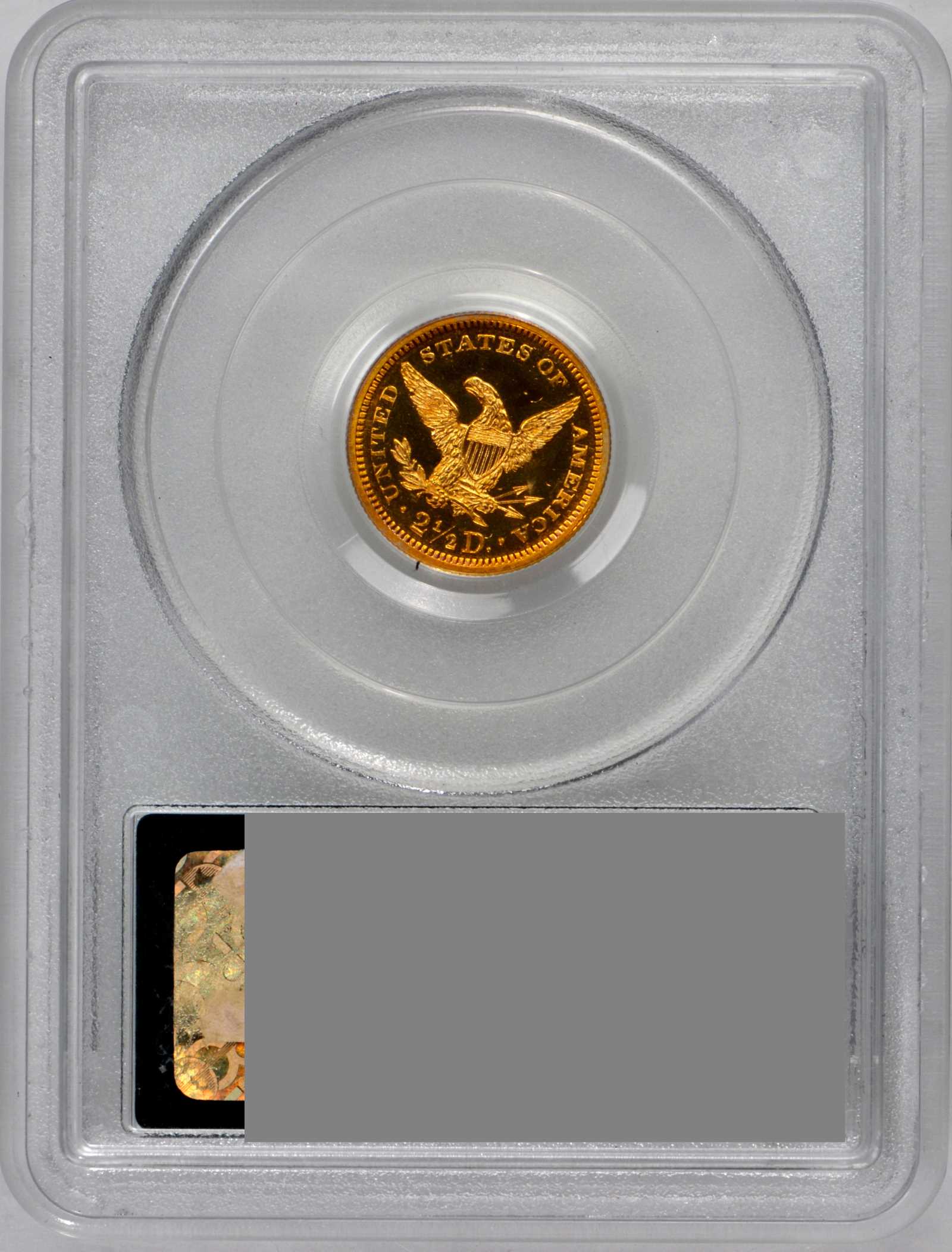 image for: 1873 Liberty Quarter Eagle. Proof-64 (PCGS). OGH.