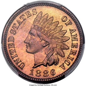 image for: 1886 1C Type One PR65 Red PCGS. CAC. Snow-PR3....