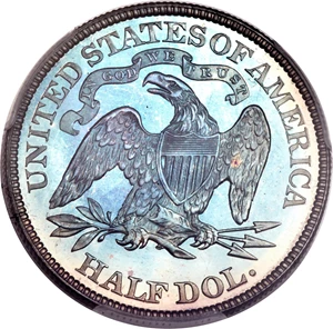 image for: 1878 50C PR68 Cameo PCGS. CAC....