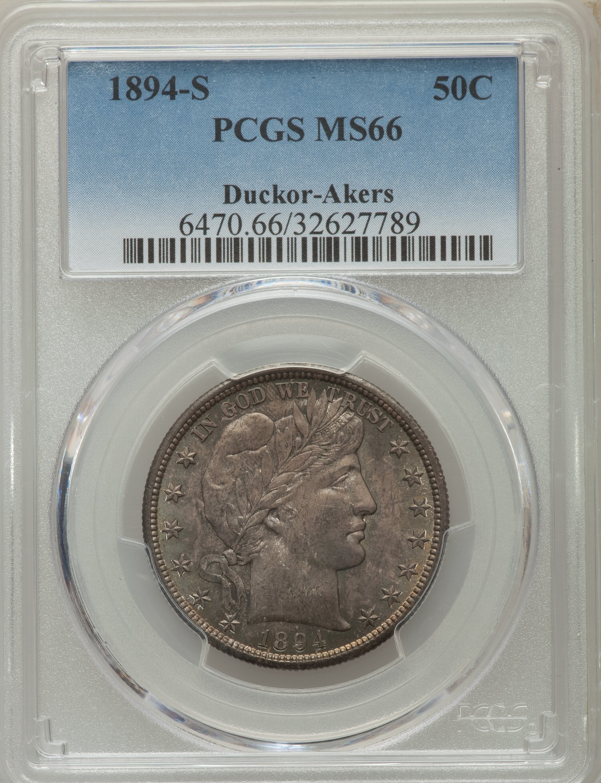 1894-S 50c MS66 thumbnail 4